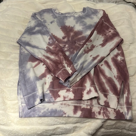 Tie-dye sweatshirt. Size L, could fit Medium. Comfy, and fashionable! - Picture 1 of 2